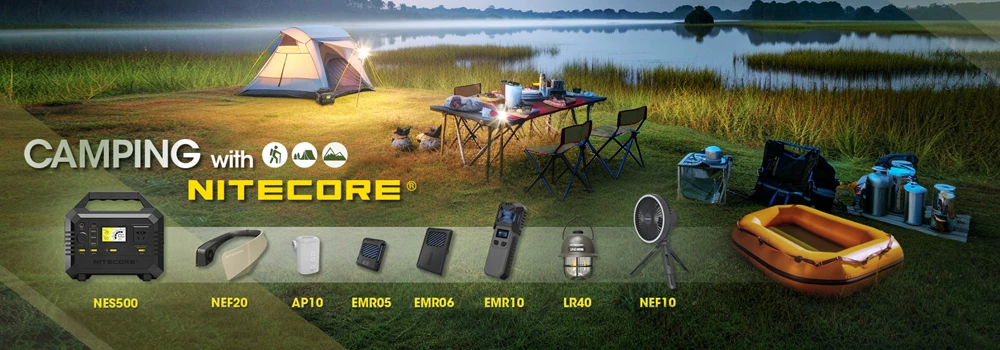 Nitecore camping