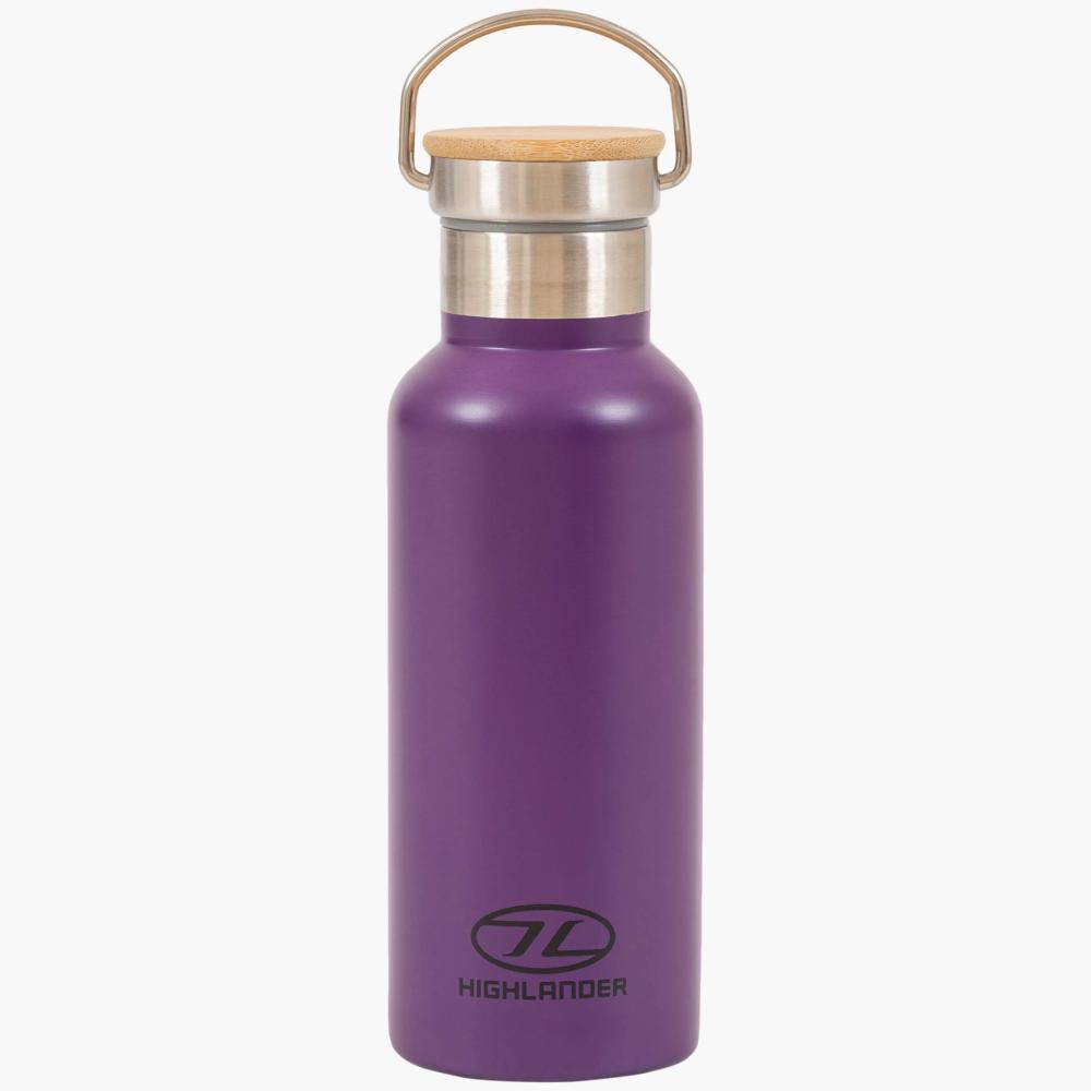 HIGHLANDER Campsite - termofľaša 500 ml, fialová