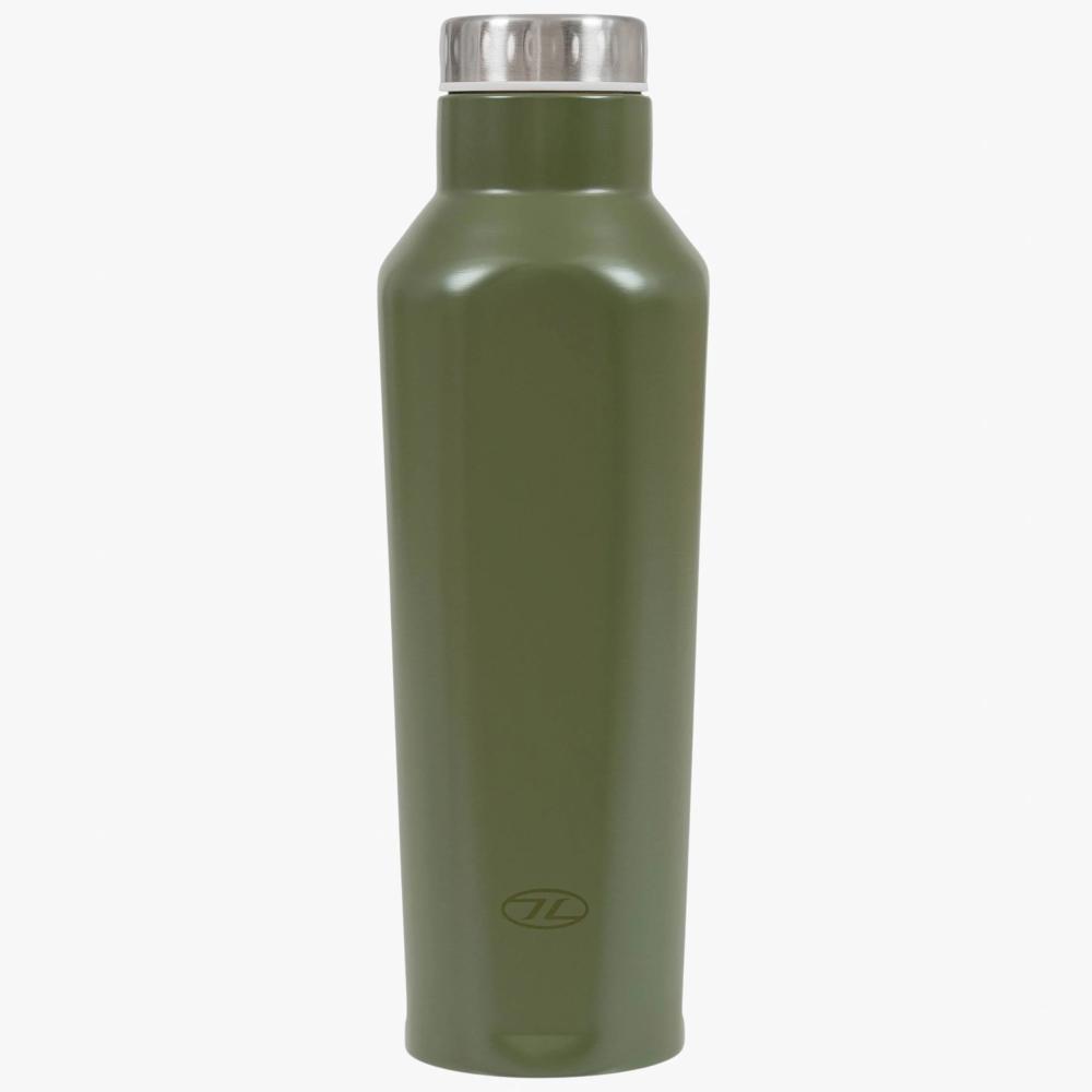 HIGHLANDER Ashta - nerezová fľaša 500 ml, olivová