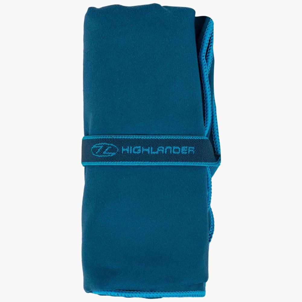 HIGHLANDER Fibre Soft - uterák z mikrovlákna antracitový, veľ. S