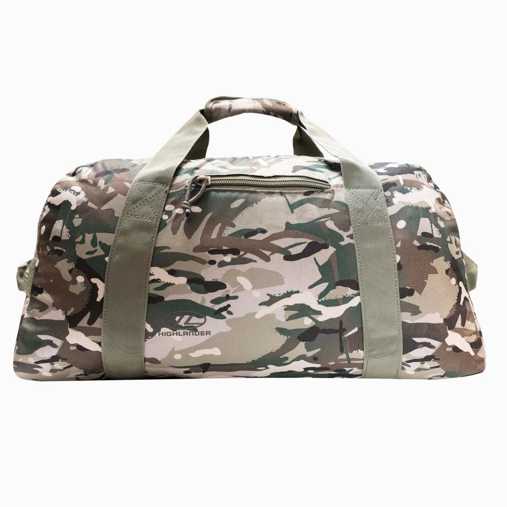 HIGHLANDER Cargo V2 - cestovná taška 45 l, HMTC kamufláž