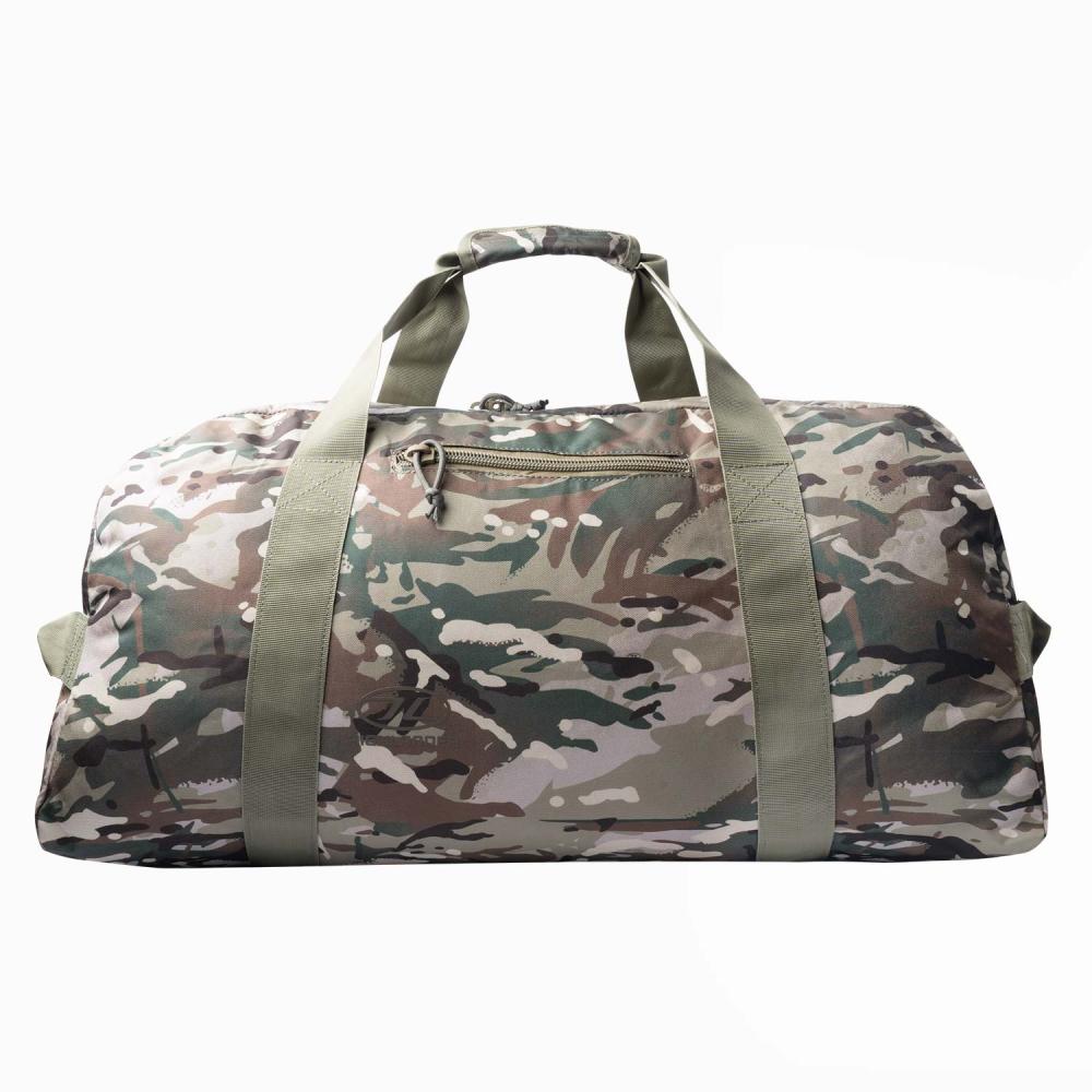 HIGHLANDER Cargo V2 - cestovná taška 65 l, HMTC kamufláž