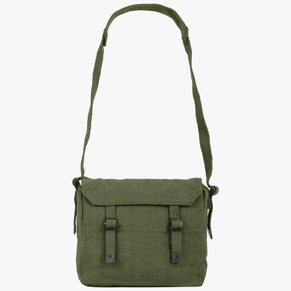 HIGHLANDER - plátenná taška cez plece haversack, olivová