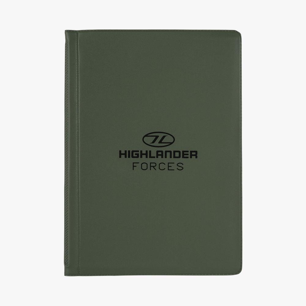 HIGHLANDER - vojenský dokumentový obal A5