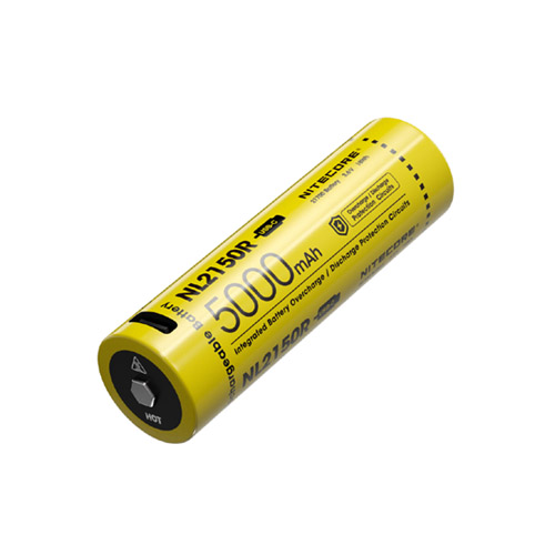 21700 Li-ion battery 5000mAh USB-C charging port