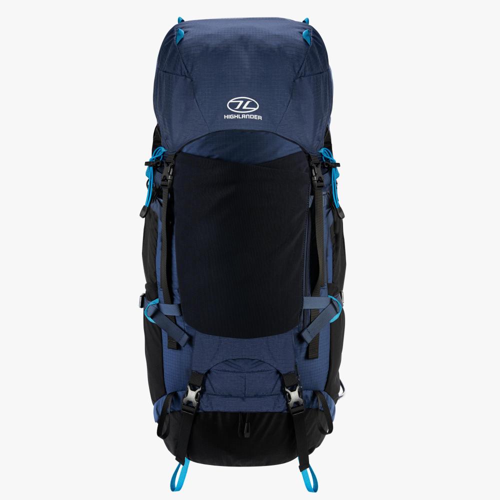 HIGHLANDER Novar - expedičný batoh 60+5 l, tmavomodrý