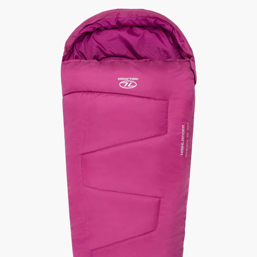 HIGHLANDER Sleepline 300 - detský spací vak múmia, ružový