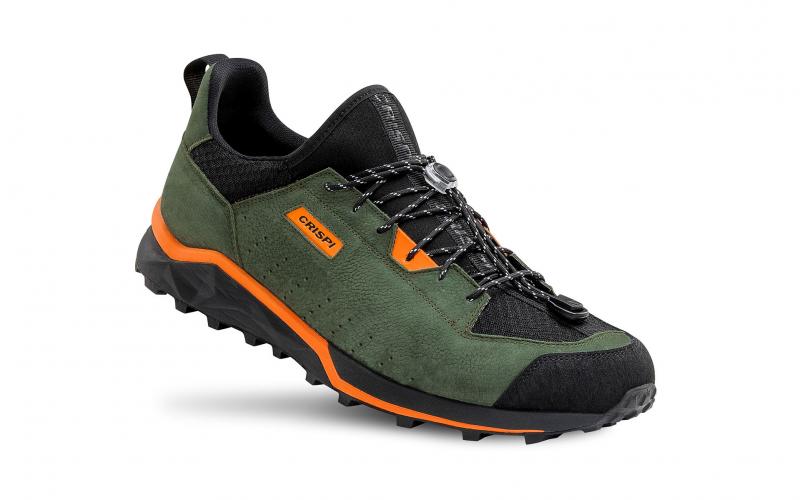 Topánky Crispi ATTIVA LOW - farba zelená/oranžová