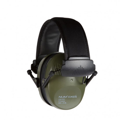 ELECTRONIC CAS1034 Khaki- elektronické chrániče sluchu zelené
