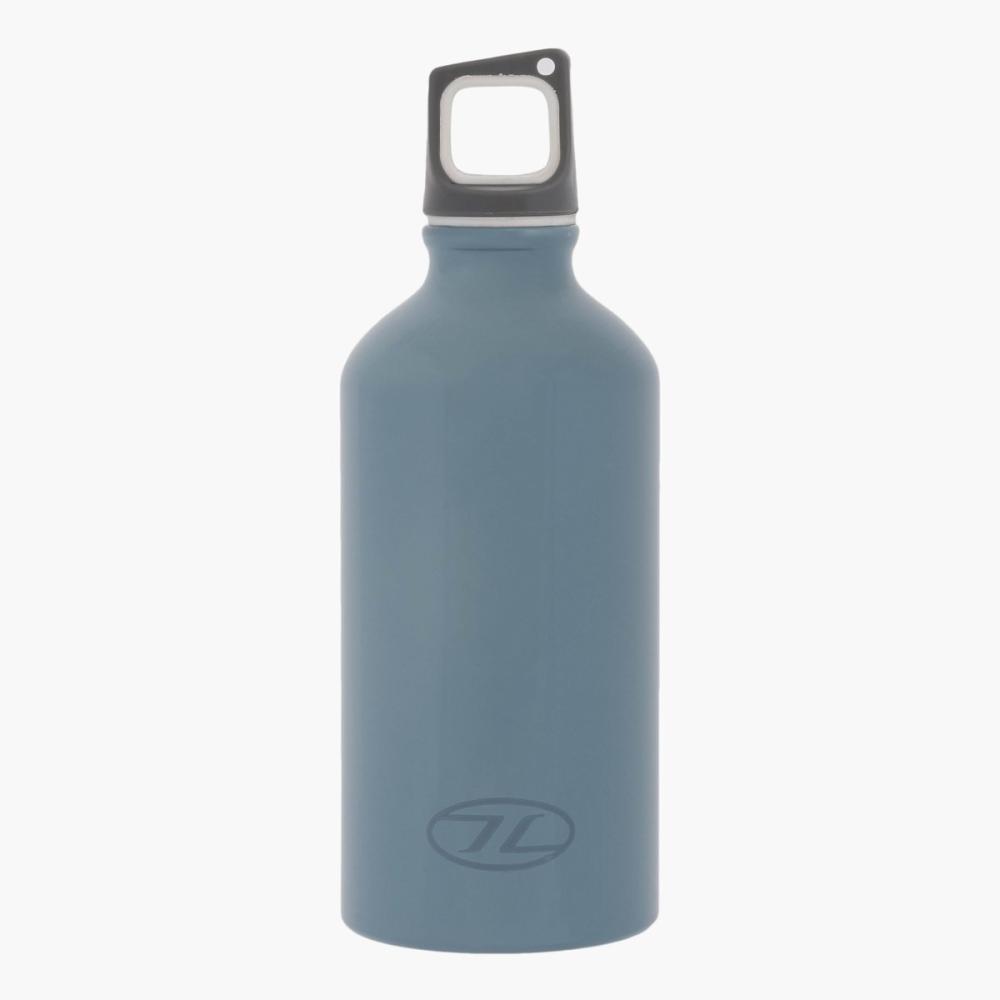 HIGHLANDER hliníková fľaša 500 ml, sivá