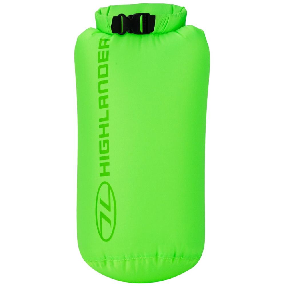 HIGHLANDER - vodotesný vak Dry Bag 8 l, limetkový