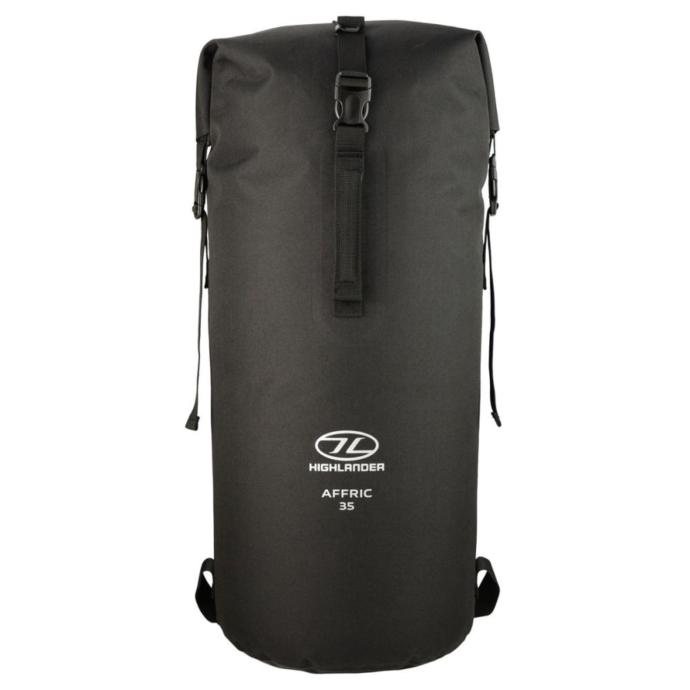 HIGHLANDER Affric - vodotesný batoh 35 l, čierny