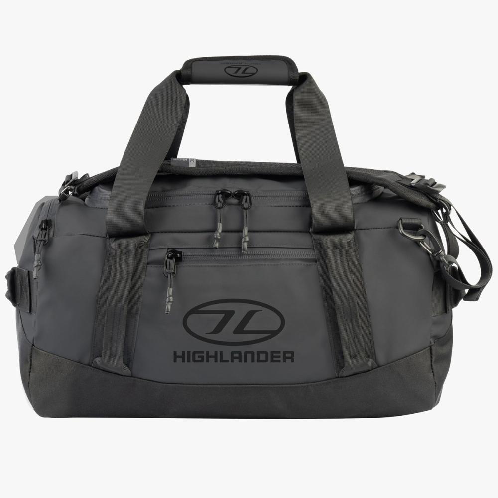HIGHLANDER Hauler - expedičná taška 30 l, čierna