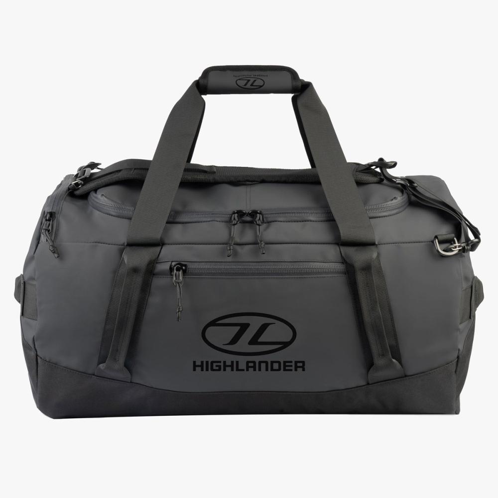 HIGHLANDER Hauler - expedičná taška 65 l, čierna