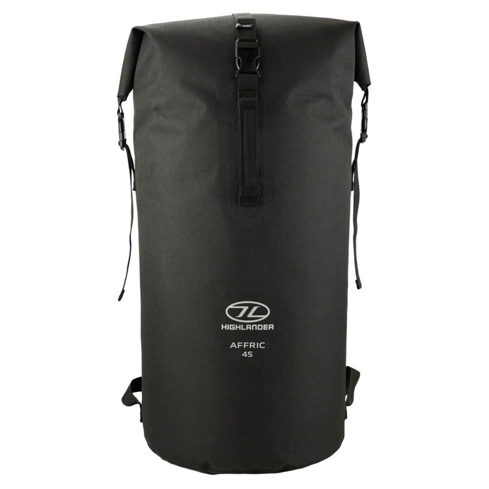 HIGHLANDER Affric - vodotesný batoh 45 l, čierny