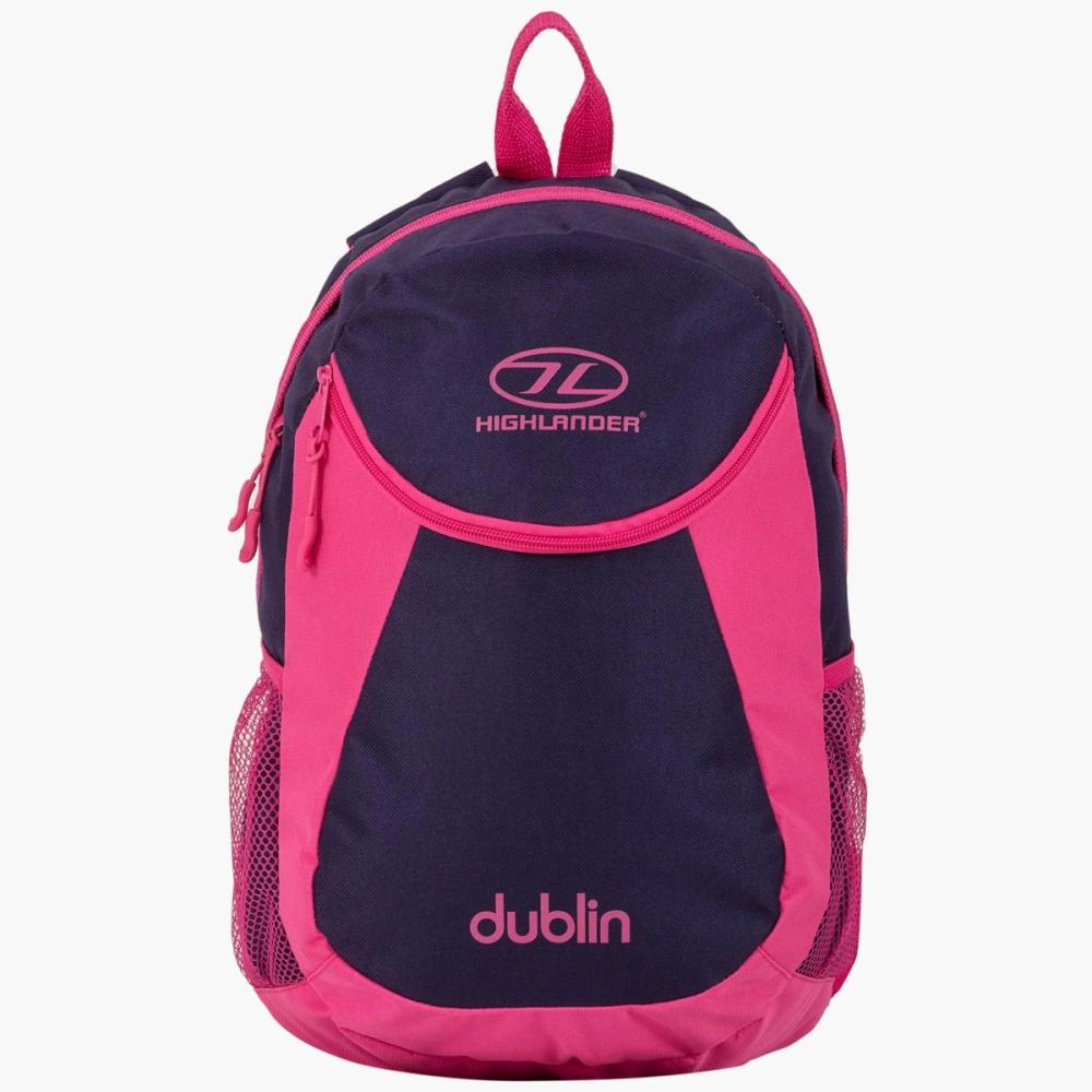 HIGHLANDER Dublin - batoh 15 l, fialovo-ružový
