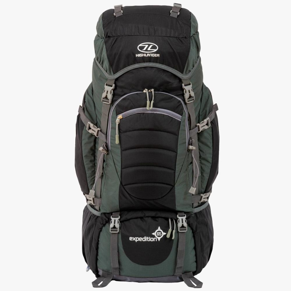 HIGHLANDER Expedition - ruksak 65 l, čierny