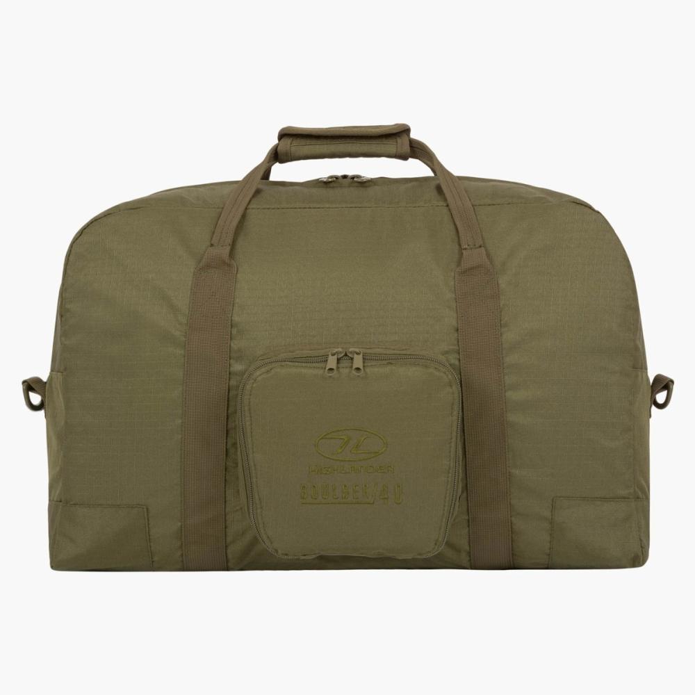 HIGHLANDER Boulder - skladacia taška 40 l, olivová