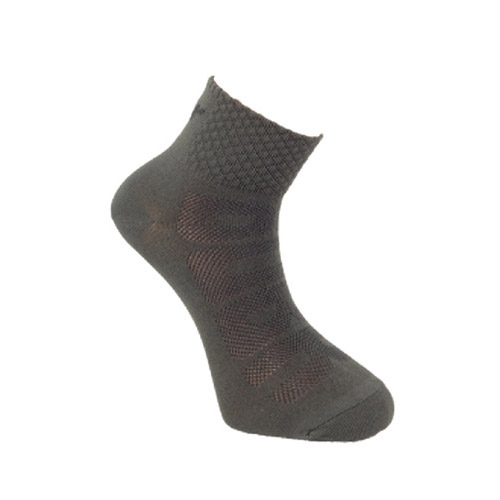 letné športové ponožky zelená farba (1 bal/6 párov)