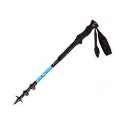 DEN - BLUE - Turistick palice skladacie - modr