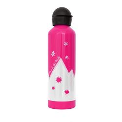 WATER BOTTLE MONTAGNE KID 0,6L - PINK/GREY - Detsk faa na vodu