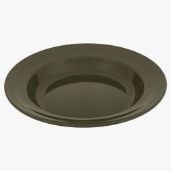 HIGHLANDER - hlbok� tanier polypropyl�n 22 cm, olivov�
