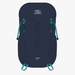 HIGHLANDER Ivar - d�msky batoh 25 l, svetlosiv�