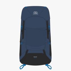 HIGHLANDER Novar - expedi�n� batoh 50+5 l, tmavosiv�