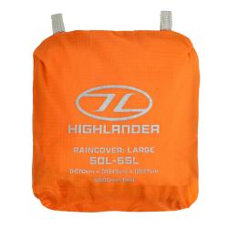 HIGHLANDER Ducks Back - pl�tenka na ruksak oran�ov�, ve�k� (50-65 l)