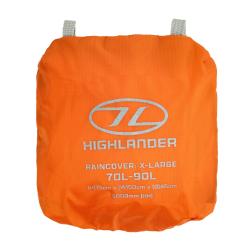 HIGHLANDER Ducks Back - pl�tenka na ruksak oran�ov�, XL (70-90 l)