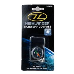 Origin�lne balenie mini kompasu HIGHLANDER Micro Map