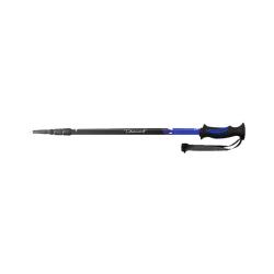 DECOUVERTE - BLUE - Turistick palice skladacie - modr