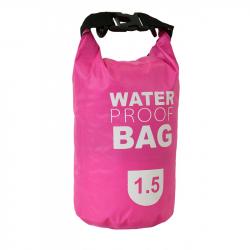 WATERPROOF DRY BAG  1,5L - PINK