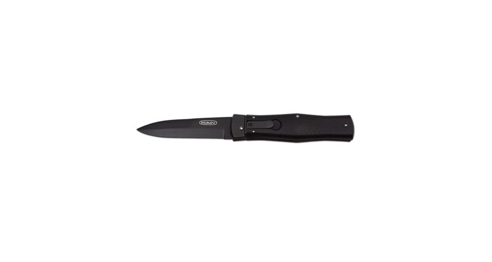 MIKOV 241-BH-1/BKP PREDATOR - vyskakovací nôž, BLACKOUT, oceľ N690