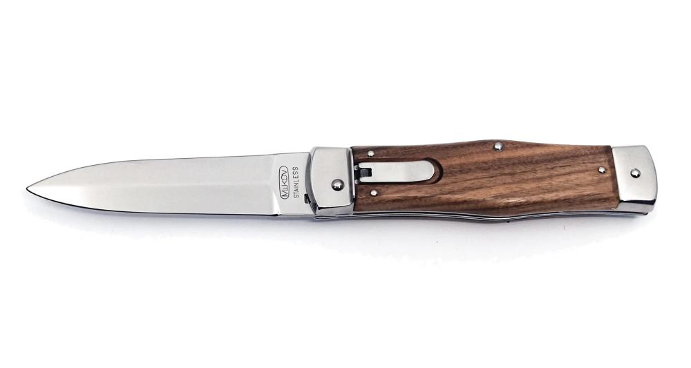 MIKOV 241-ND-1/HR PREDATOR - vyskakovací nôž, s kladivkom, drevo