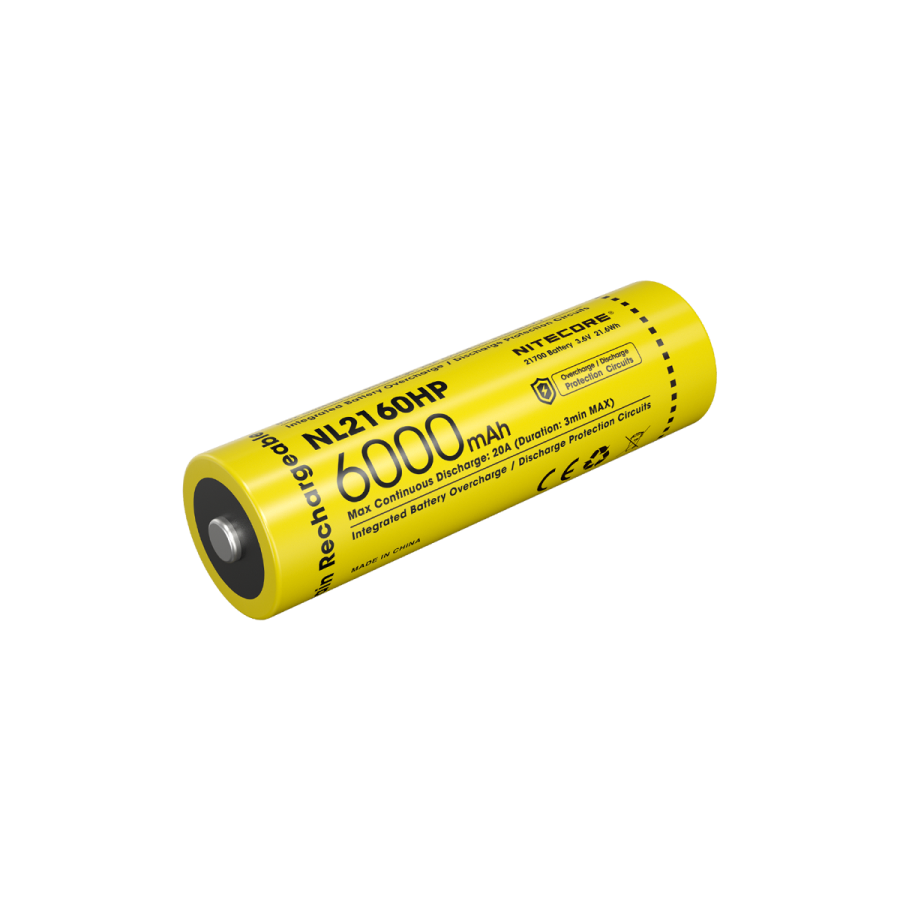 21700 Series HP Li-ion battery 6000mAh 20A