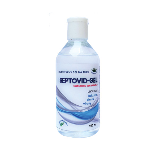 TRYX SEPTOVID-GEL 100 ml - dezinfekčný gel na ruky a rukavice (12ks bal)