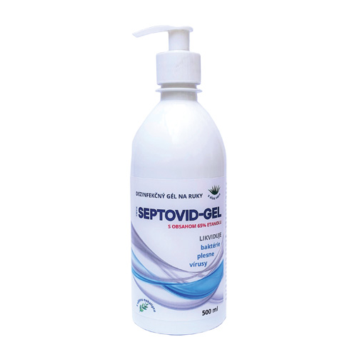 TRYX SEPTOVID-GEL 500 ml - dezinfekčný gel na ruky a rukavice (12ks bal)
