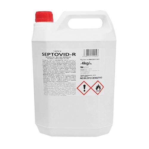 TRYX SEPTOVID-R 5 litrov - dezinfekčný roztok na povrchy (160ks paleta)