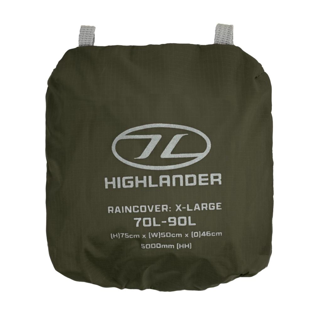 HIGHLANDER Ducks Back - pláštenka na ruksak Ranger, XL (70-90 l)
